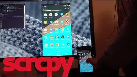 SCRCPY: display and control your Android smartphone on Desktop (Linux, Windows and macOS)