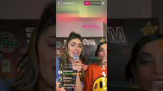 Maria Becerra, Tini - High Remix (IG LIVE: 29/04/2021)