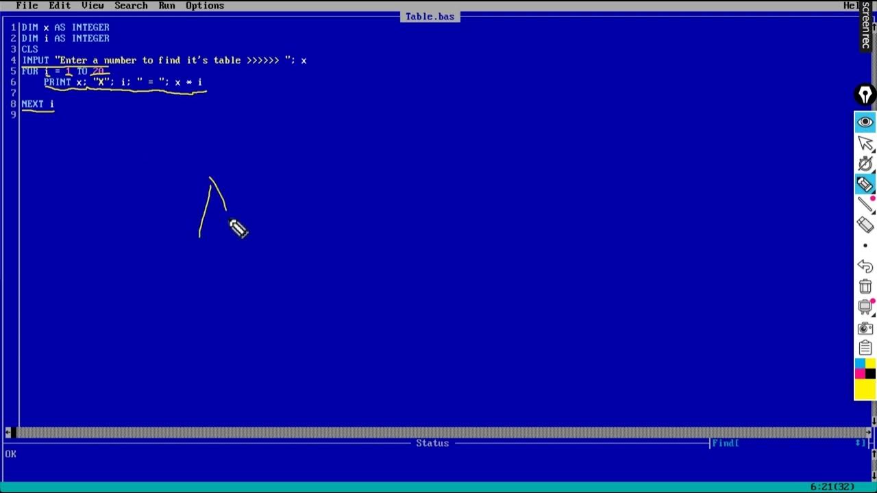 Number Table in QB64 | Explained - YouTube