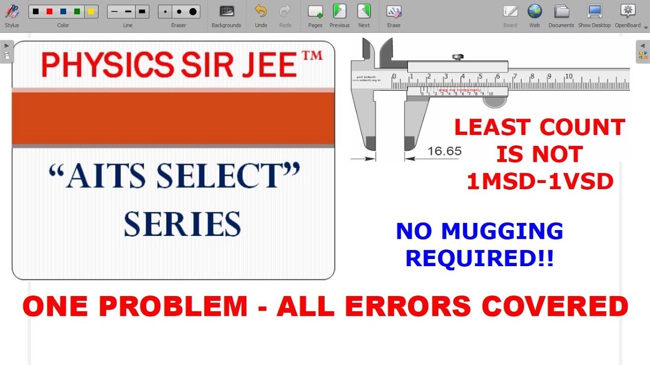 THE SOURCE FOR JEE ADVANCED 2021 VERNIER CALIPERS PROBLEM CORRECT