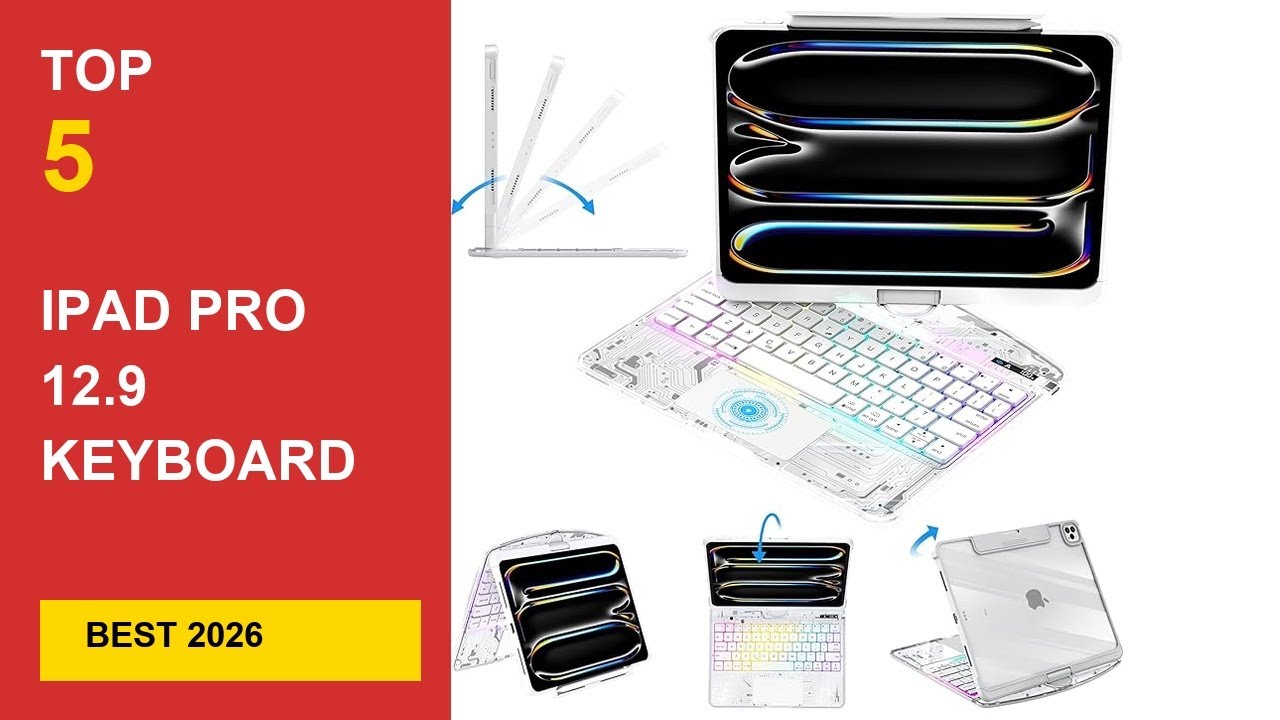 Best Ipad Pro 12.9 Keyboard Case in 2026 - Expert Reviews in 2026