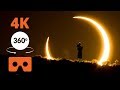 Solar Eclipse 2017 VR Experience from Line of Totality - 4K