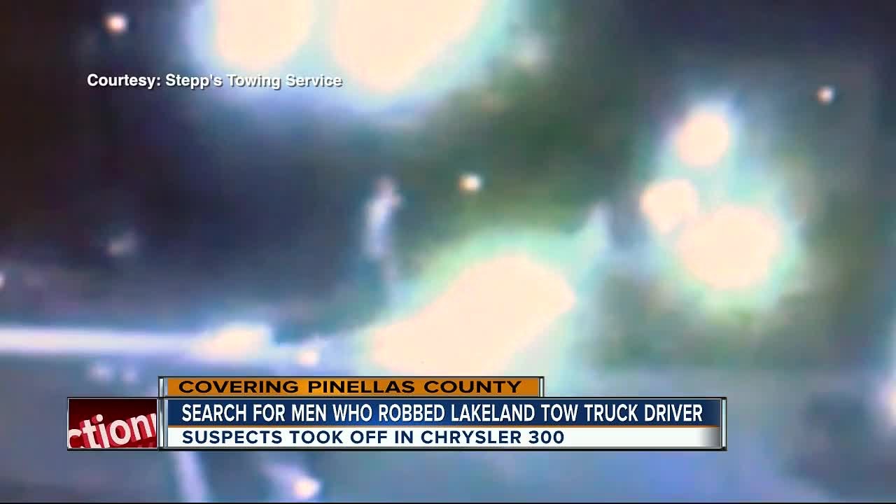 Lakeland tow truck driver robbed at gunpoint - YouTube