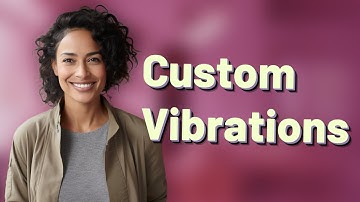How Can You Set Custom Vibrations for Specific Contacts?