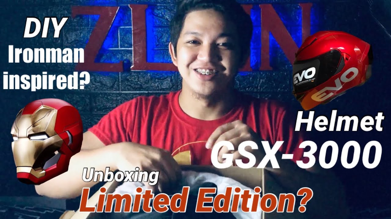 EVO HELMET GSX-3000 Metallic red V2 
