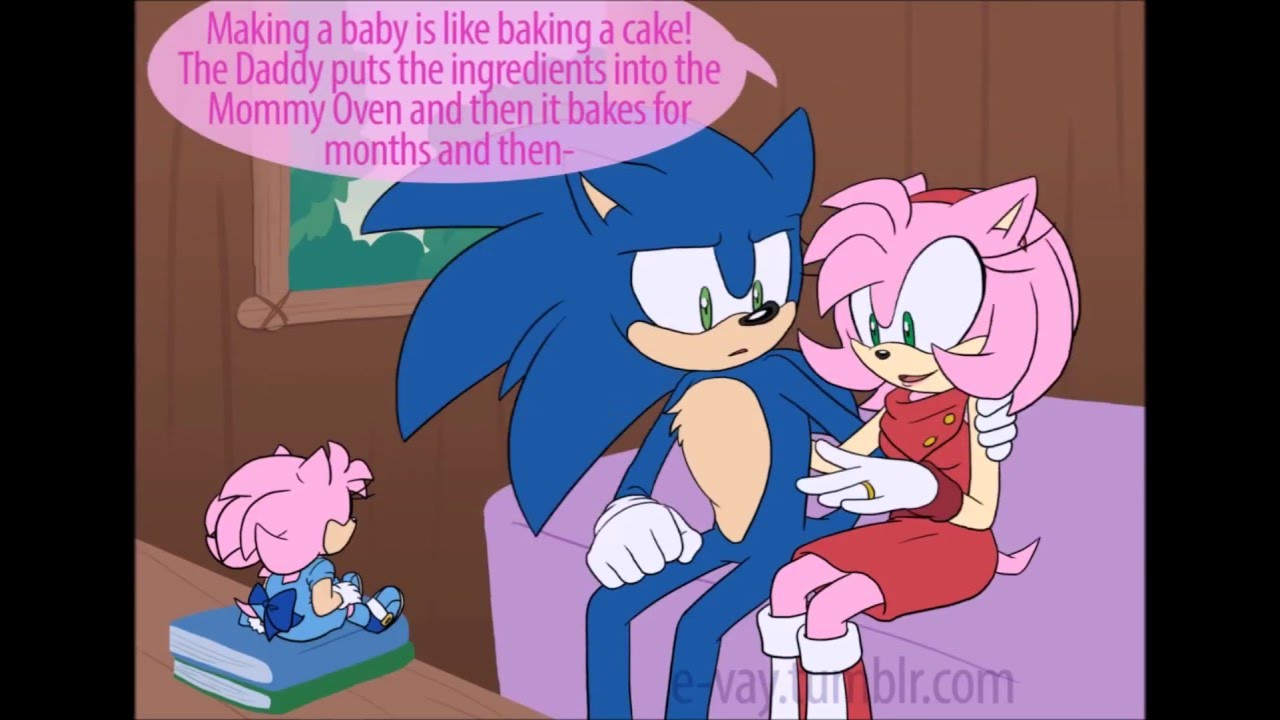 Pen Pals - Sonic x Amy (Sonamy) Comic Dub 