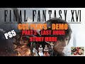 GCE PLAYS : Final Fantasy part 2 demo gameplay ps5  first hour story mode  #ff16