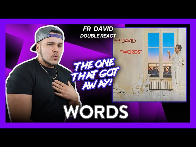 First Time Hearing WORDS F.R. David Reaction DOUBLE REACT! | Dereck Reacts