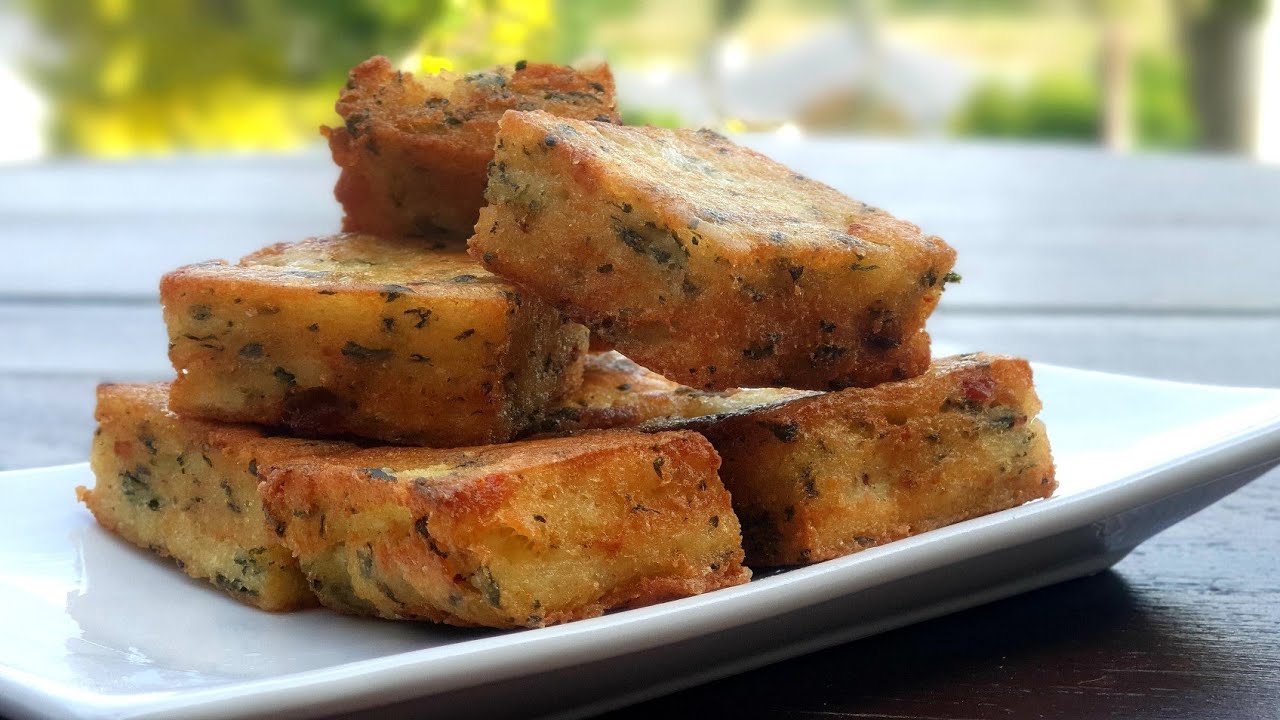 Milho frito my way. golden delicious maize squares | Recipe | Rick'sYaBoy Kitchen