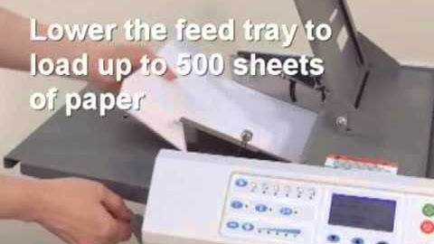 Formax FD 38X Automatic Tabletop Document Paper Folder