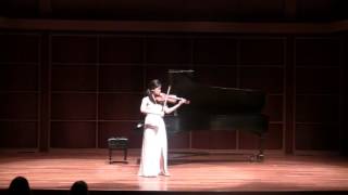 Michelle Wong - Violin Sonata No. 3 in C Major