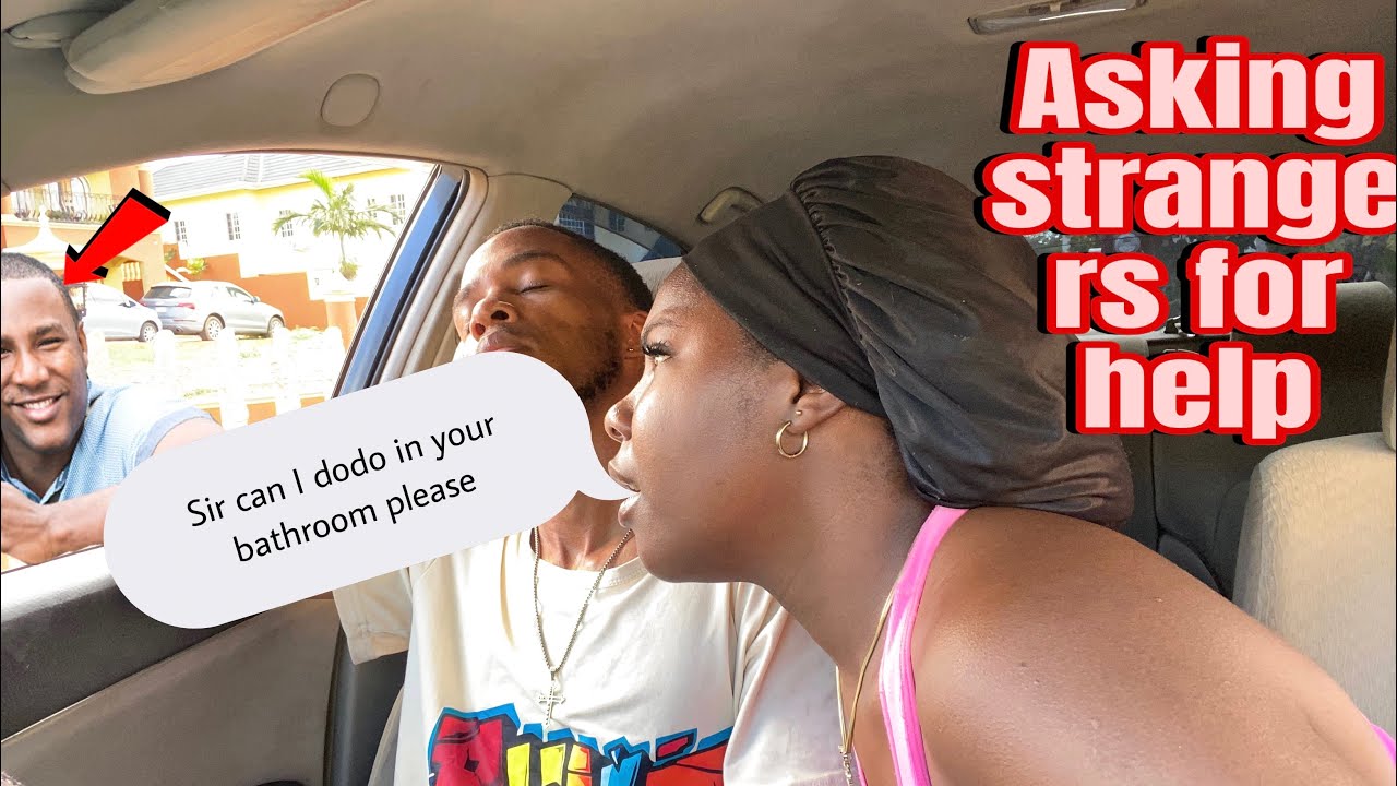 Розыгрыш над моим парнем: прошу незнакомцев воспользоваться туалетом.