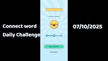 Connect Word Daily Challenge September 7  2028 Walkthrough | Connect Word Daily Challenge Answers