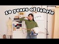 I organized ALL my fabric (and banished winter) | WITHWENDY