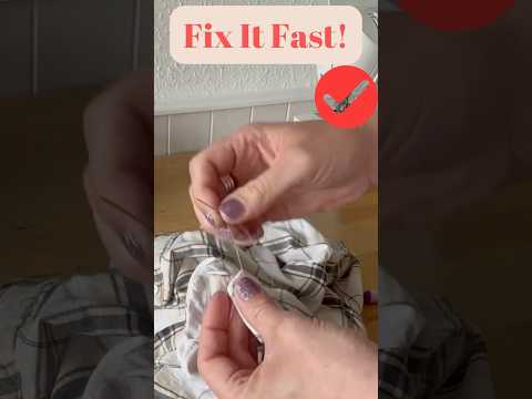 How to Sew on a Button (The Right Way!) ๐งต๐ | How to sew with a needle and thread by Needle say more
