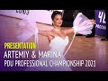 Waltz Presentatin = Professional Ballroom = Artemiy Katashinskiy & Marina Katashinskaya