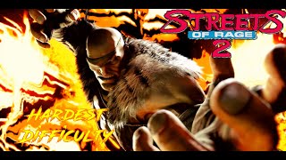 Sagat Streets Of Rage 2 Hardest Difficulty