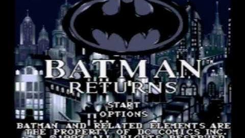 Batman Returns Sega CD Game Music: Track 18 (Continue Screen)