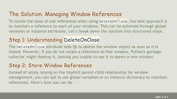 How to Effectively Use DeleteOnClose in PyQt5 for Multiple Windows