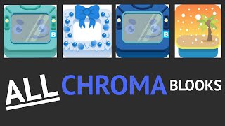 BLOOKET | ALL BLOOKET CHROMAS!
