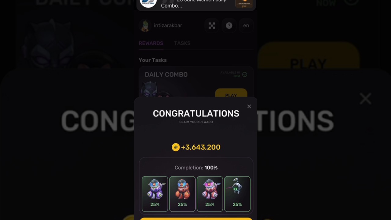 Pixeltap by pixelverse today combo Card