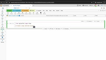 How to Use Ipyleaflet to Create an Interactive Map in Jupyter with CoCalc