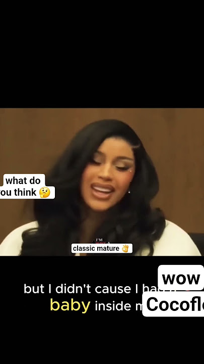 Cardiff B trial Highlights #cardib #trials #connection #celebrity