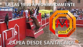 Directo - Capea - Fiestas de Santacara día 18 de agosto de 2025.