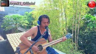 JANGAN LETIH - NAFF | Aarya Official ( Cover Akustik & Lirik )
