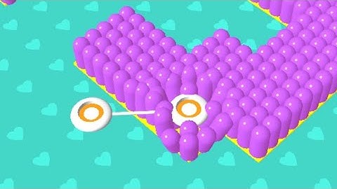 Brush Hit - All Levels Gameplay Android, iOS