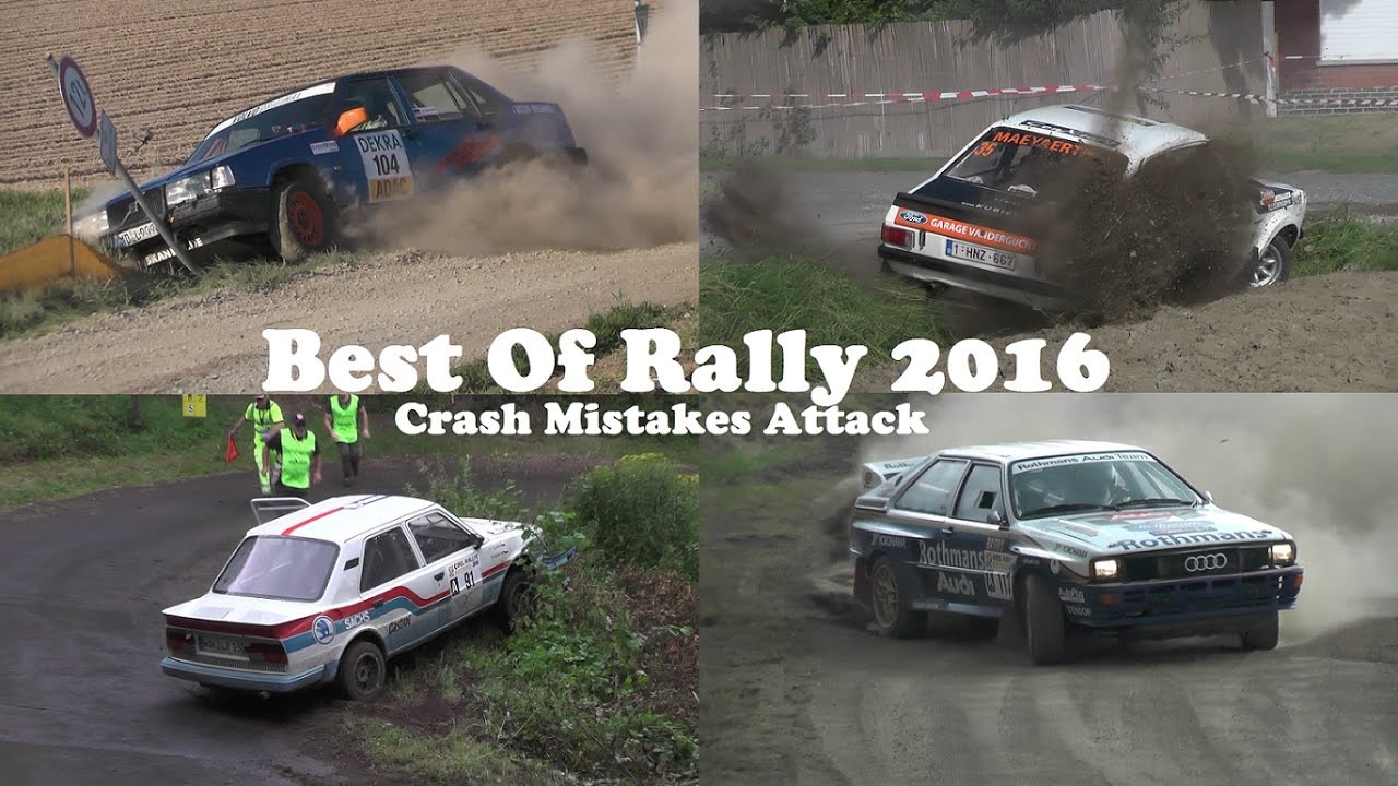 Best Of Rally Crash Mistakes Attack 2016 | PURE SOUND HD | BY 67JOJO99