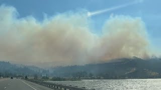 Crews make progress on Microwave Tower Fire amid cooler temps, higher humidity