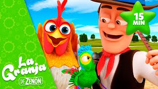 Se Enojó el Lorito Pepe Y Más Canciones Divertidas 👨🏻‍🌾 LA GRANJA DE ZENÓN 👨🏻‍🌾 MIX 🌈 PARA NIÑOS