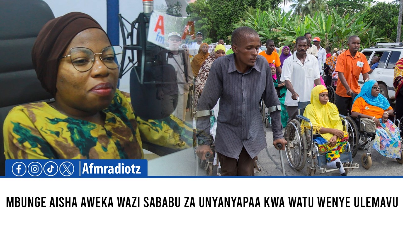 MBUNGE AISHA AWEKA WAZI SABABU ZA UNYANYAPAA KWA WATU WENYE ULEMAVU.