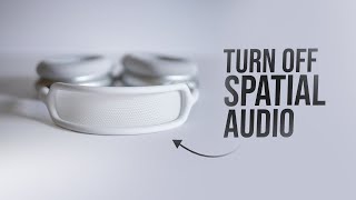 How to Turn Off Spatial Audio on Airpods Max (tutorial) Profile