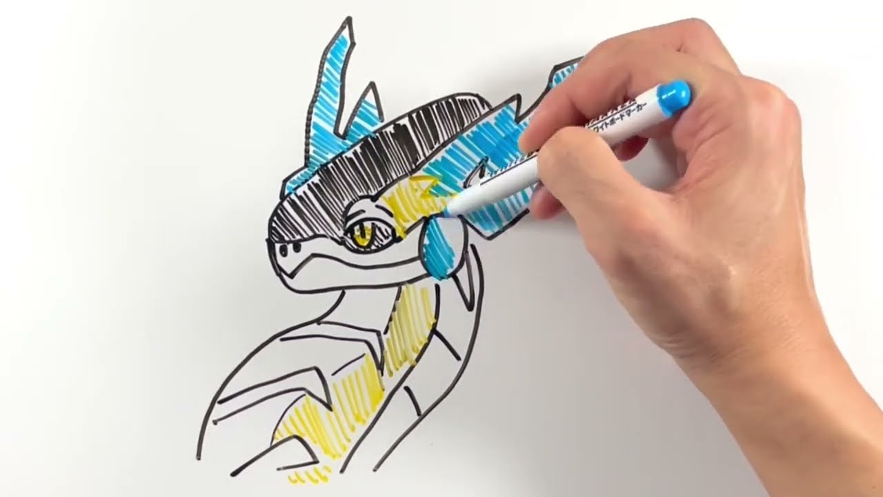 ポケモン ミライドンのゆっくり描き方 描いてみた Youtube ポケモン ミライドンのゆっくり描き方 描いてみた Youtube
