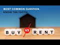 BUY or RENT a House 2021 | Rent or Buy a Property | Financial Details | Pros Vs. Cons | Yes Property