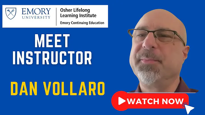 Meet OLLI at Emory Instructor Dan Vollaro