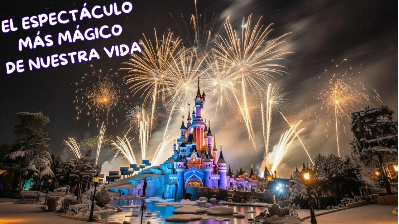 Regalos, emoción y una noche MÁGICA en Disney ✨ El mejor espectáculo que vimos 🏰 Ep.4