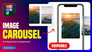 Create a SWIPEABLE IMAGE CAROUSEL in Figma (Tutorial)