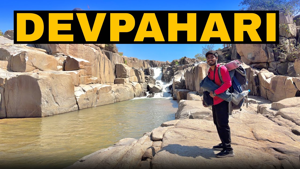 Finally Devpahari waterfall korba😍-/Day-05