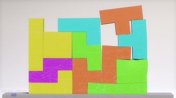TETRIS RTX-on | Satisfying Tetris Soft Body Animation