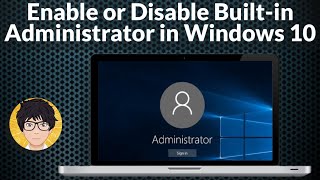 Enable built in administrator  Windows 10 | how to | Windows 10 | 2021 💻⚙️🐞🛠️