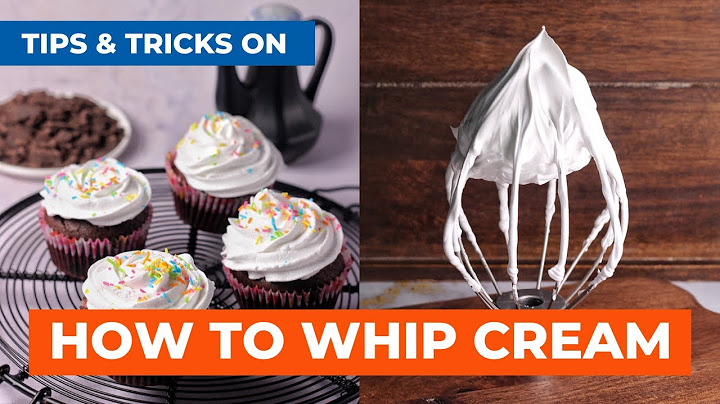 What is whip cream called in the uk