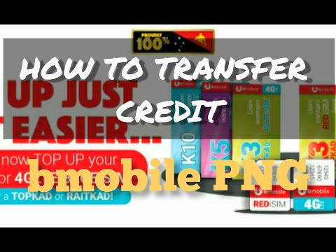 How to Transfer Credit Bmobile Code