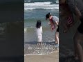 【生後7ヶ月初めての海🏖】#海水浴場#赤ちゃん#子育て#育児#子連れ