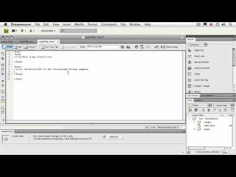 CHAPTER 9.3. Formatting the HTML Page.mov