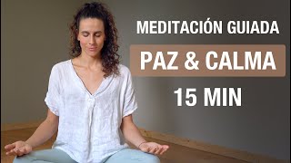 15 minutos mágicos para eliminar ANSIEDAD y EMOCIONES NEGATIVAS  Meditación Guiada