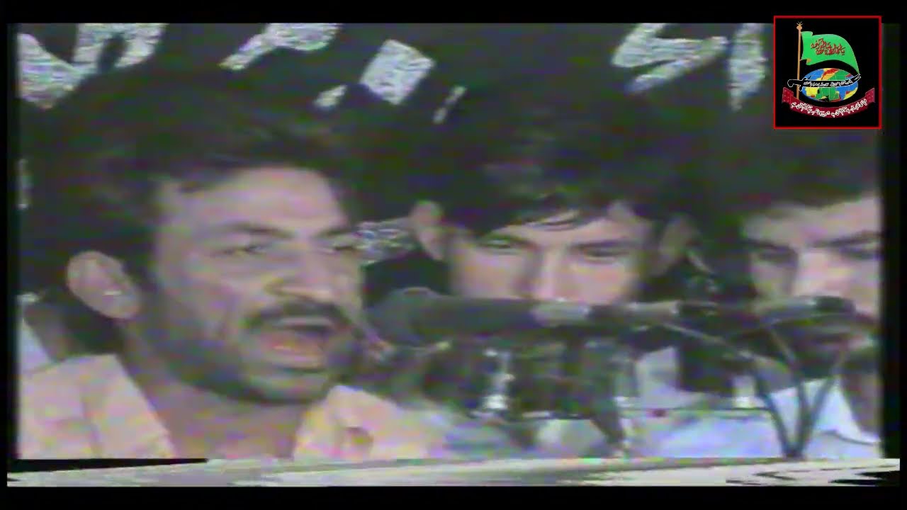 Teeron Ke Musalle Par | Recited Hassan Sadiq | Old Noha | 1995 Yadgar Shab Baydaari