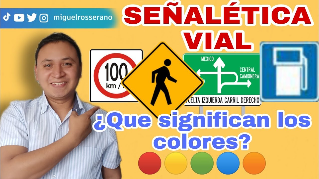 COLORES DE SE ALES DE TRANSITO carretera vialidad YouTube colores-de-se-ales-de-transito-carretera-vialidad-youtube